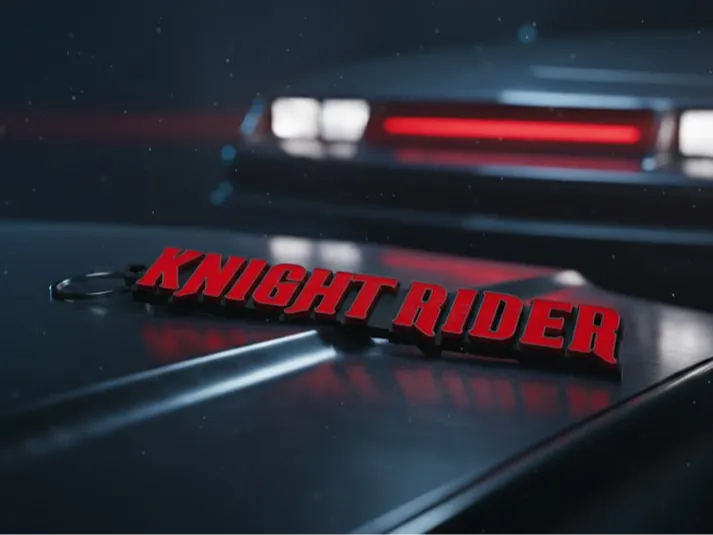 "Knight Rider" TV Show Keychain