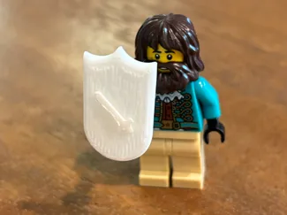 Small shield compatible with LEGOs
