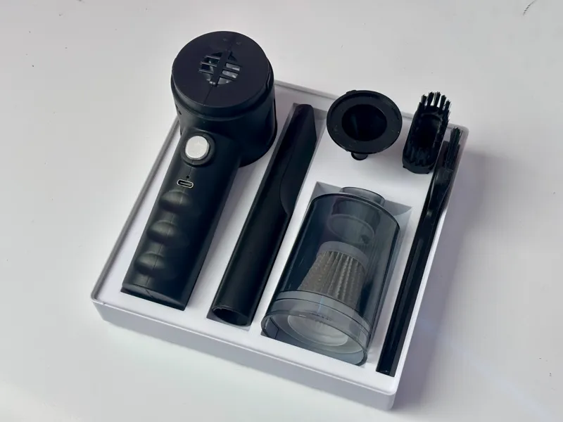 Gridfinity Mini Air Duster / Vacuum Cleaner holder