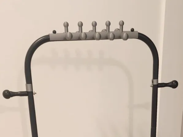3D-Printed Cloth Rack Add-On!