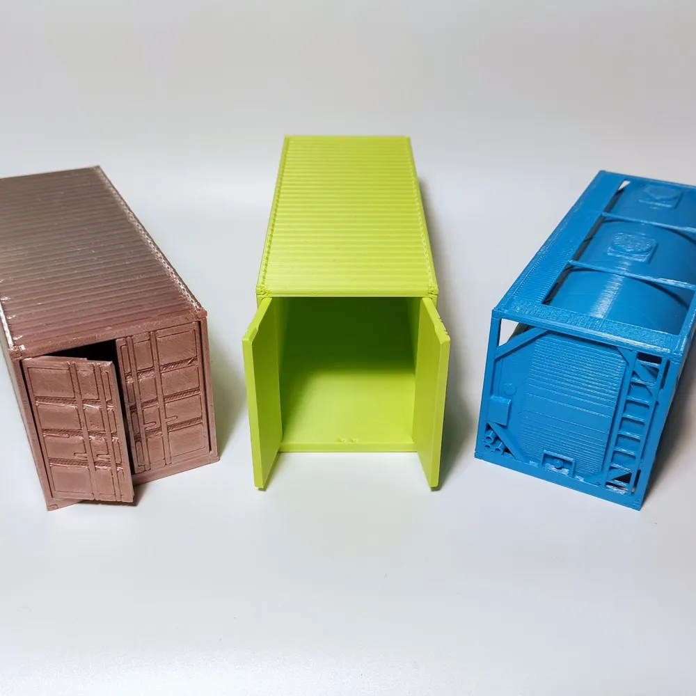 Print in Place Container Carrier Module - Free 3D Print Model - MakerWorld