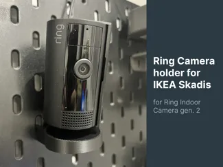 Ring Camera holder for IKEA Skadis