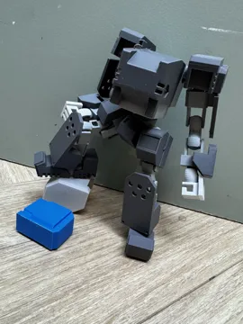 Marco decorativo: mecha frame SOLDIER — vista de referencia 4