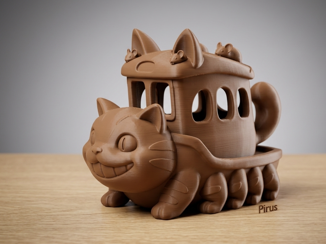 Catbus Benchy – My Neighbor Totoro Inspired Ghibli