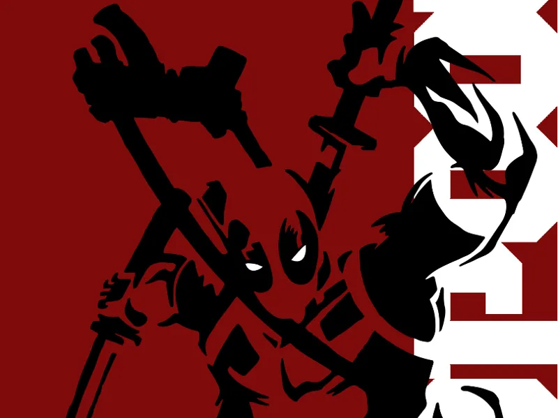 Deadpool Hueforge