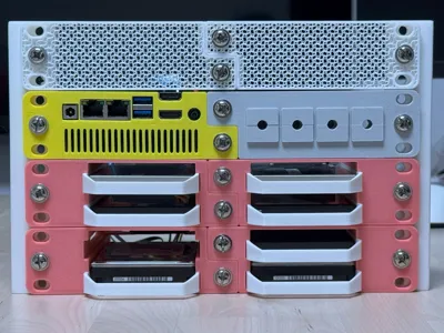 2.5-inch disk mount, modular and composable