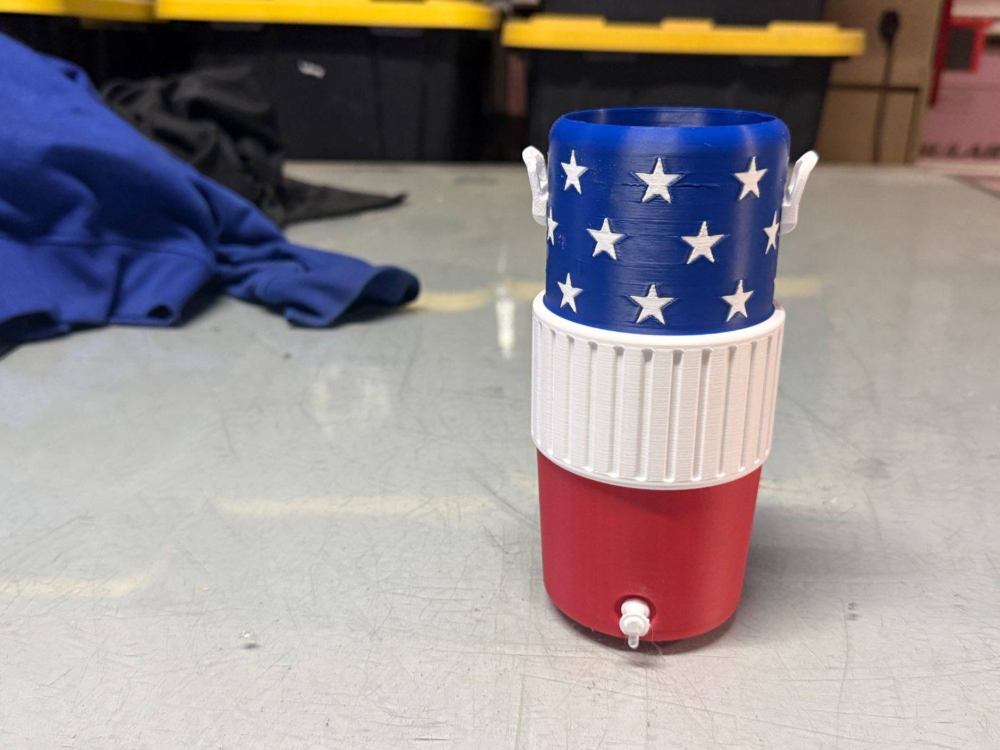 Land of the free 16oz Koozie