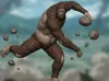 Giant Beast, divided into parts