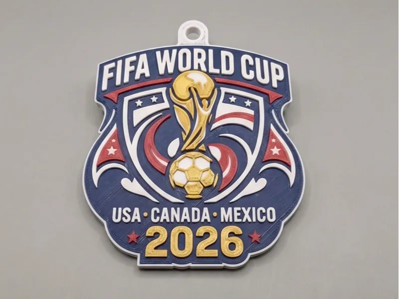 FIFA World Cup 2026 Keychain USA • Canada • Mexico