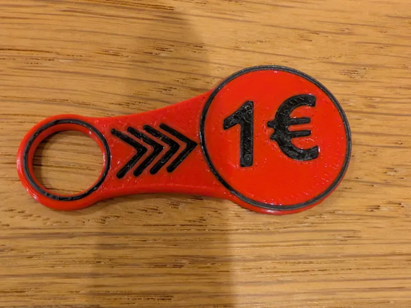 Chip für Einkaufswagen
