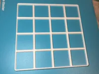 Plaque de base Gridfinity 4x4 pour bureau — photo 2