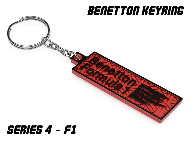 Benetton F1 Keyring