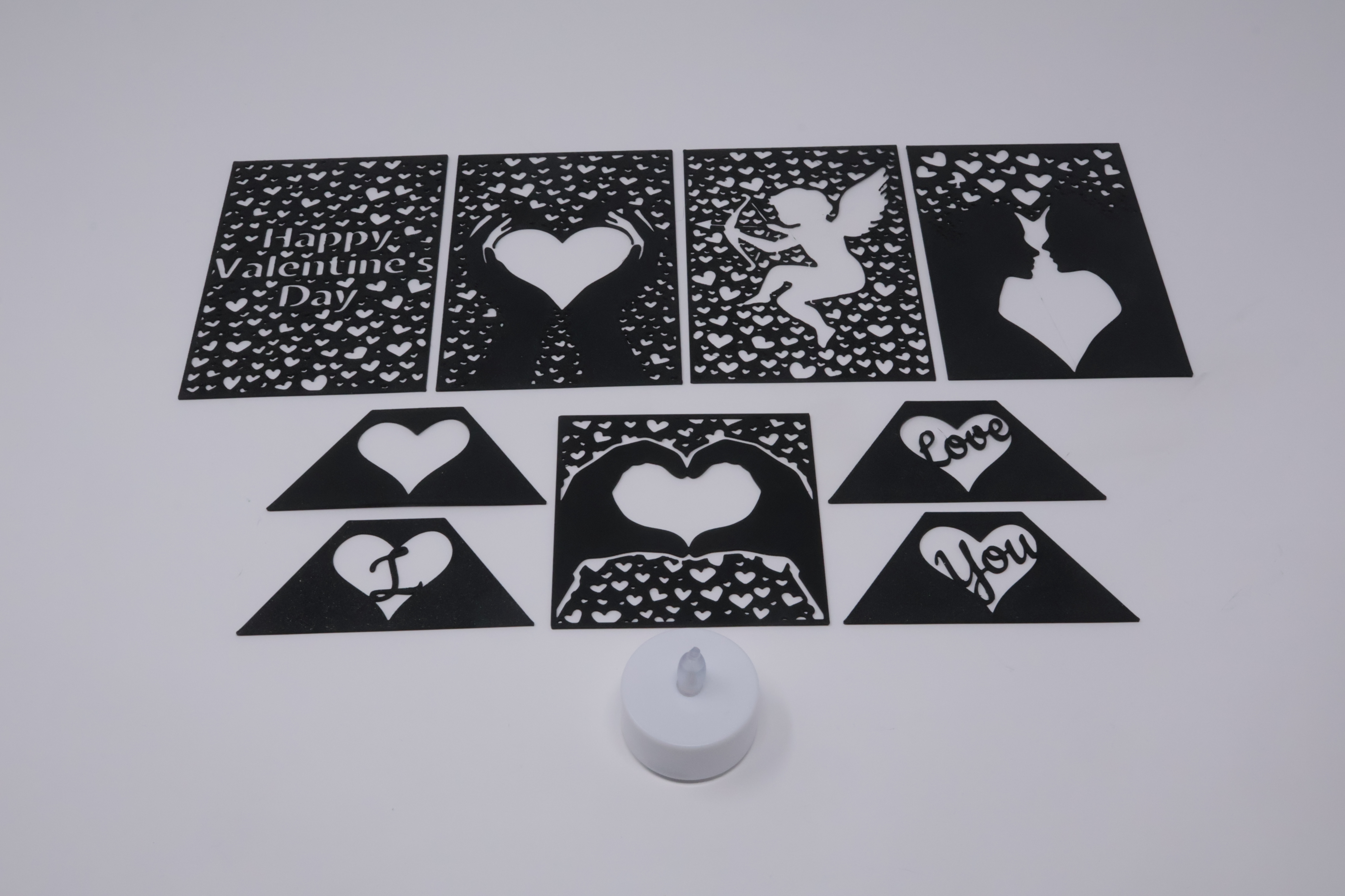 Miniatura 4 do modelo 3D Modular Lantern - Love