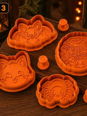 Adorno temático: Cute Halloween cookie Stamp Set — vista de referencia 2