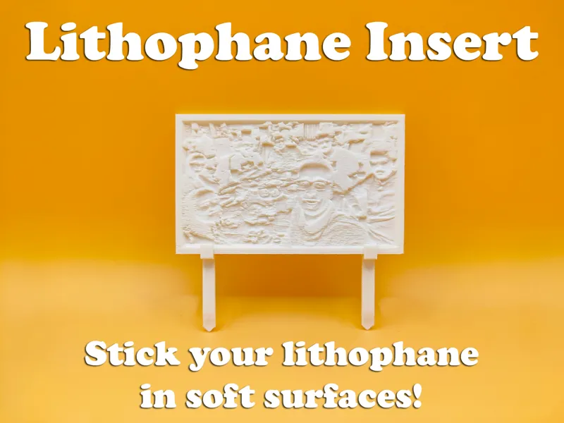 Lithophane Stick Insert