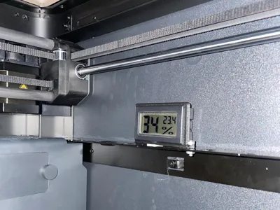 P1S Temp Gauge using termometer/higrometer
