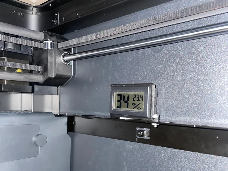P1S Temp Gauge using termometer/higrometer