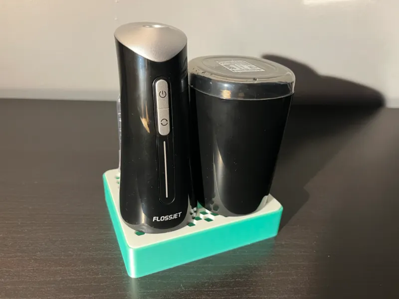 Flossjet oral irrigator stand