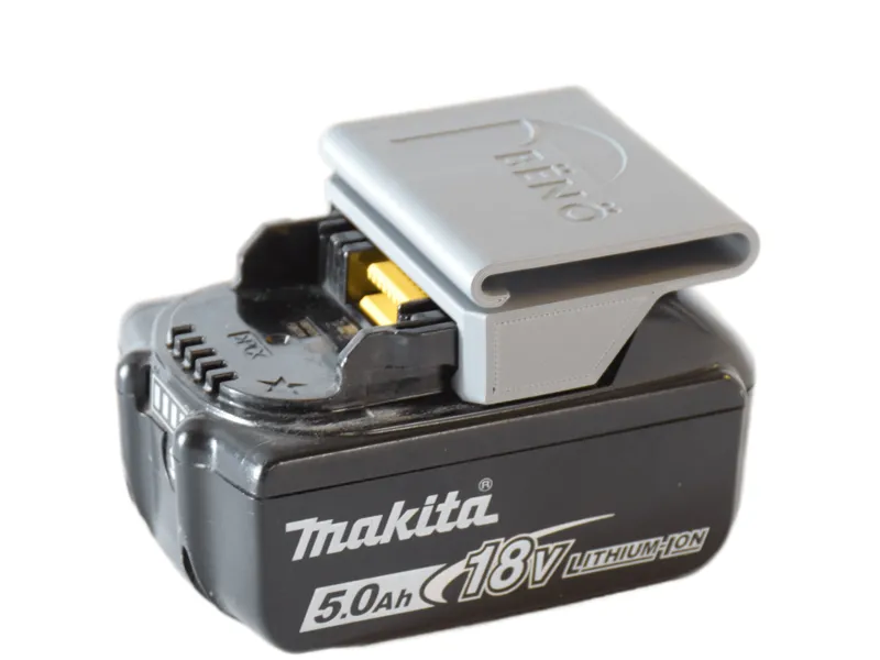 Belt carrier for Makita 18V battery