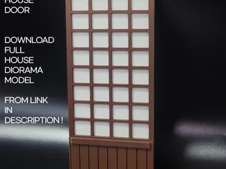 JAPANESE HOUSE INSIDE DADAMI BASE - DIORAMA