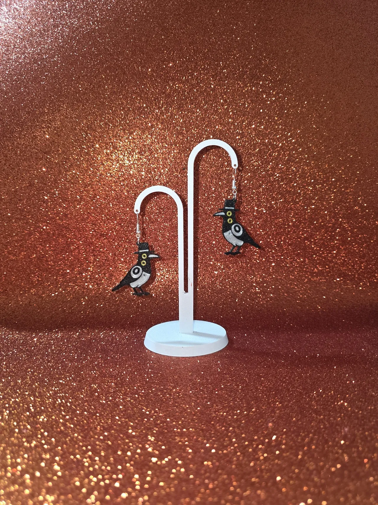 K-pop merch earrings view 3