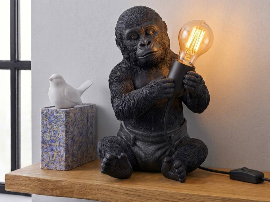 Baby Gorilla Lamp