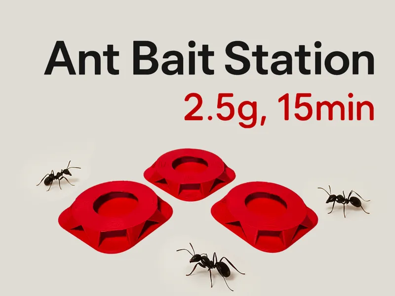 Quick-Print Ant Bait Station