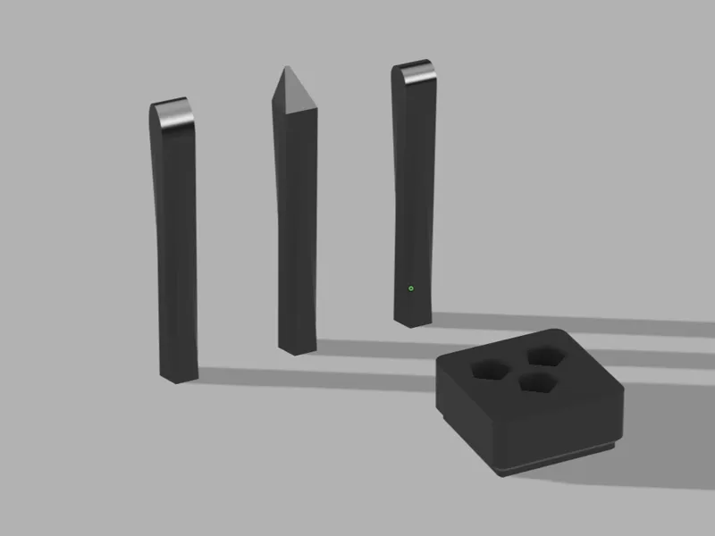 Gridfinity - Polishing Tool with Stand