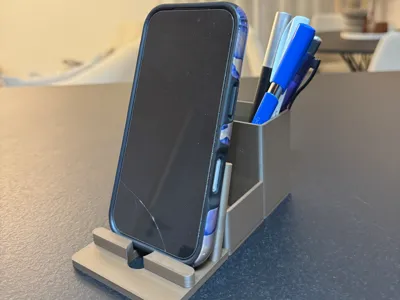 Desk Organizer with Phone Holder