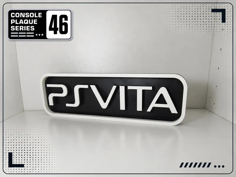 Console Logo Plaque - PS Vita / PlayStation Vita