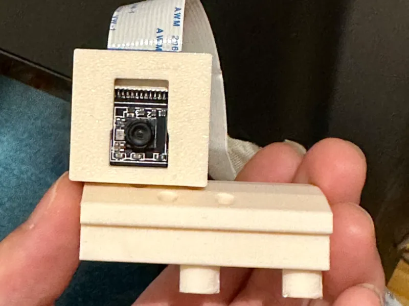 Raspberry Pi Camera Mount for P1S - tilted