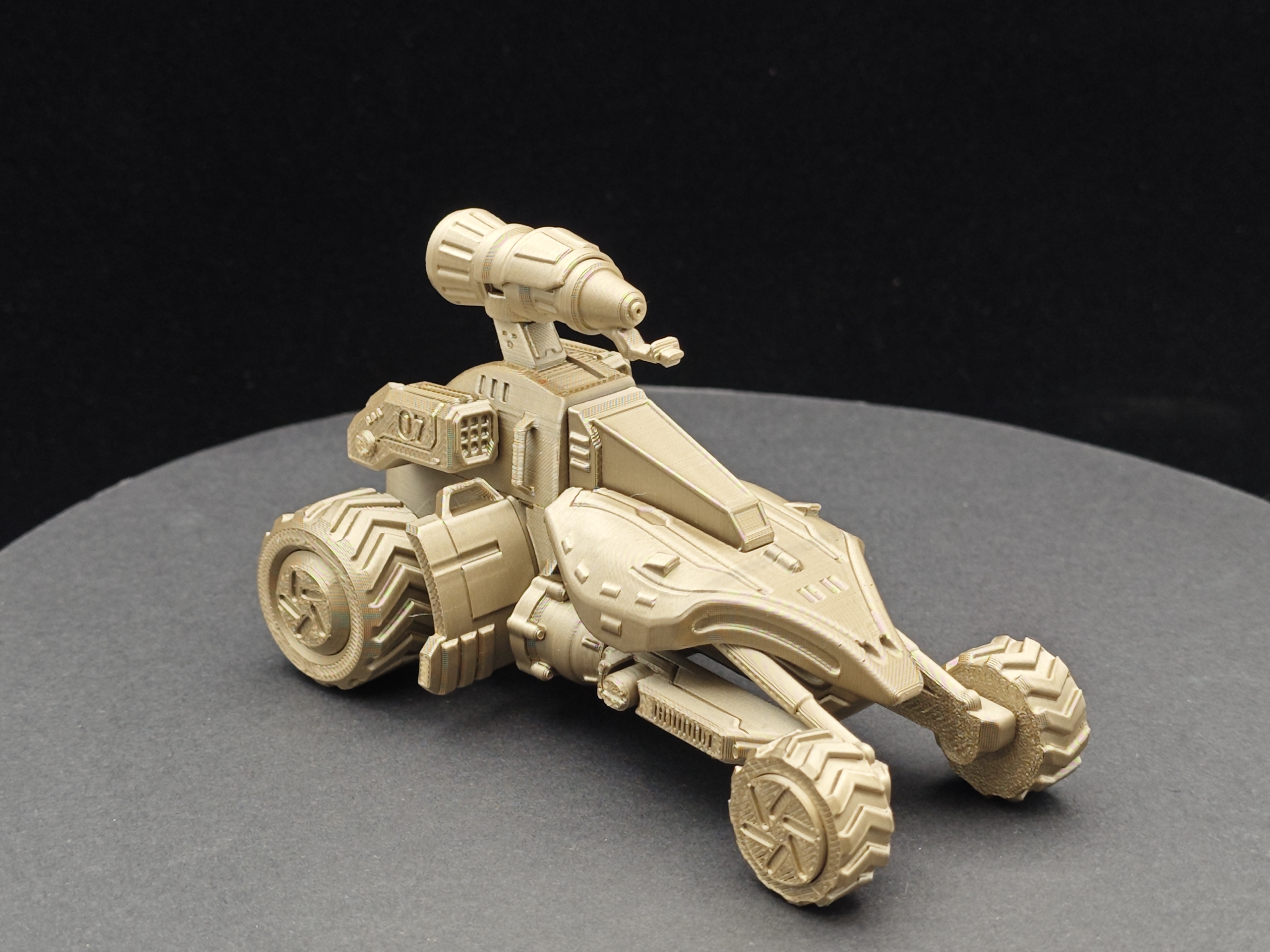 Miniatura 2 do modelo 3D 星际-恶火战车-精致好玩-解压安装