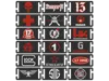 Complete set: 18 asymmetrical MOLLE patches
