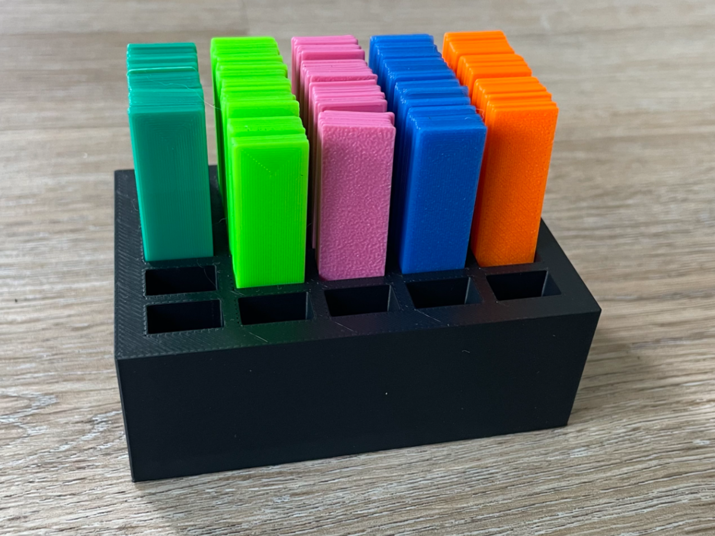 Plant labels with case for storage