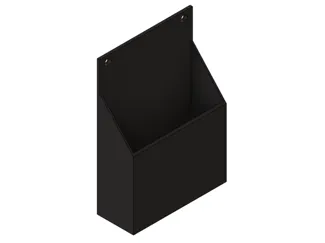Karteikartenwandhalter DIN A6 Format