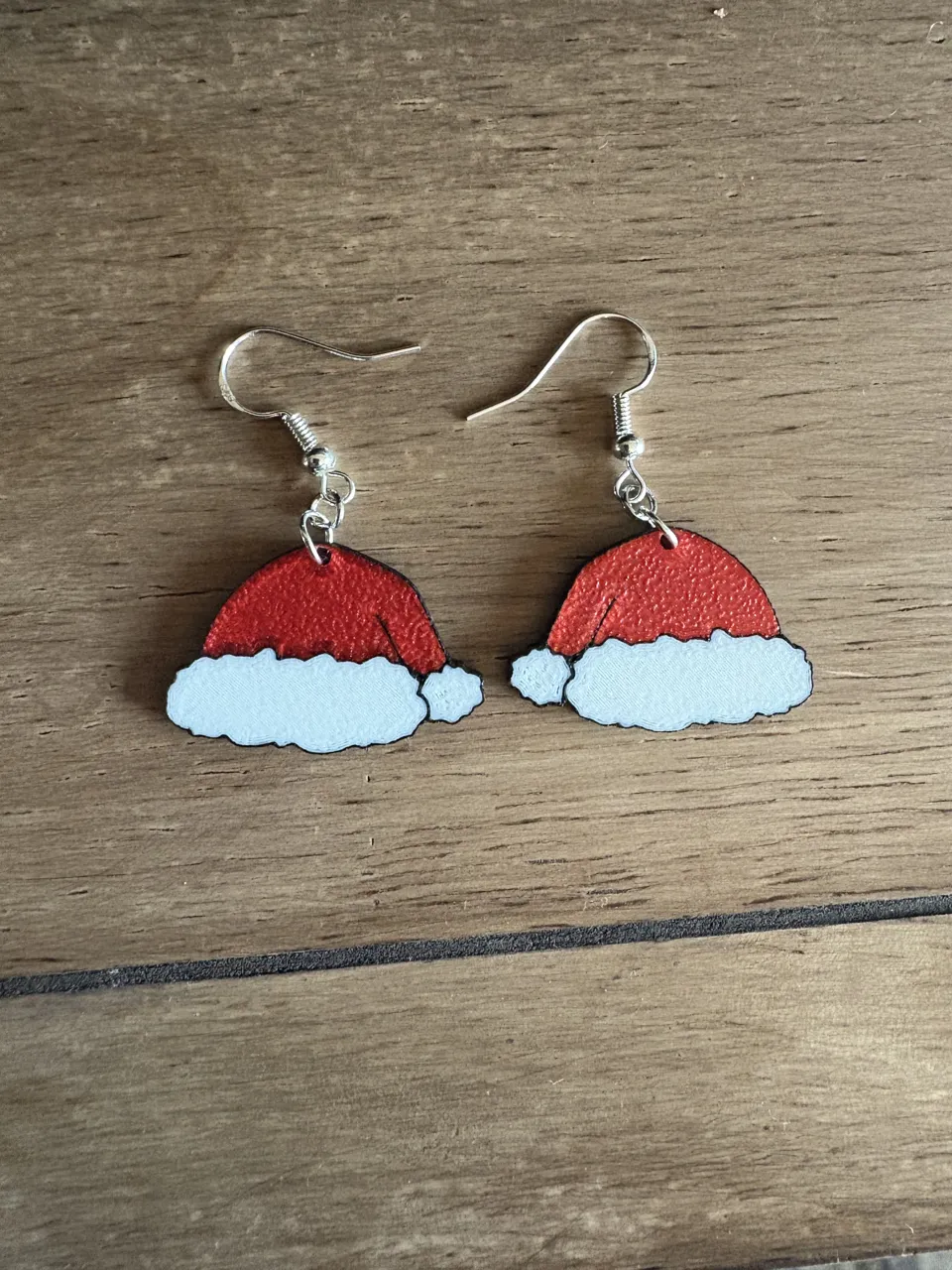 Santa Hat Earrings view 2