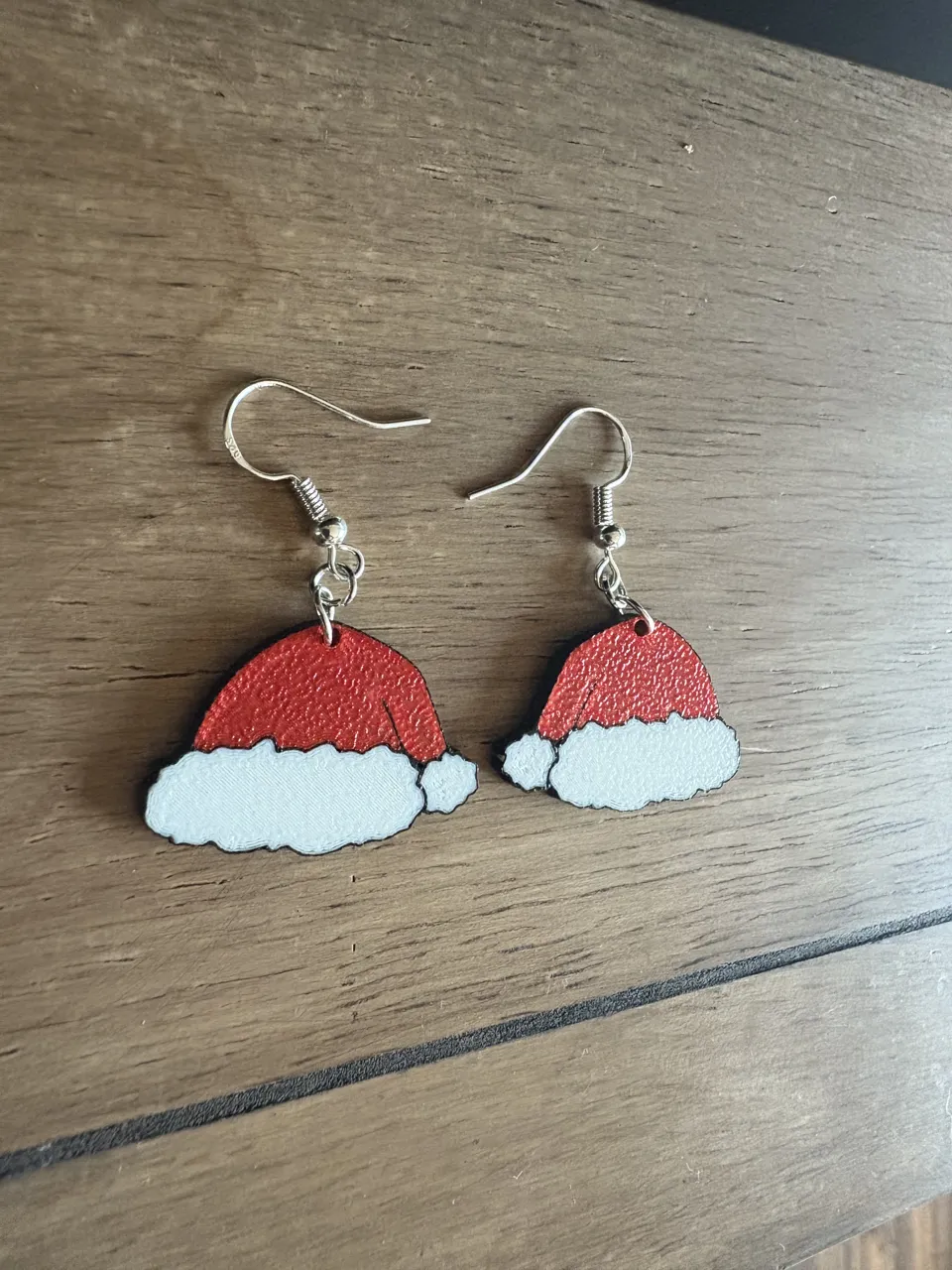 Santa Hat Earrings view 3
