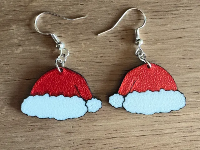 Santa Hat Earrings