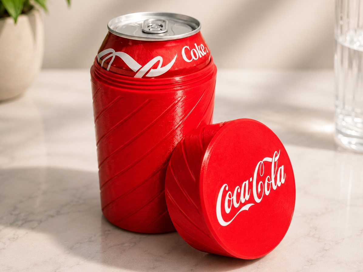 330ml Can Koozie with Screw Top V2