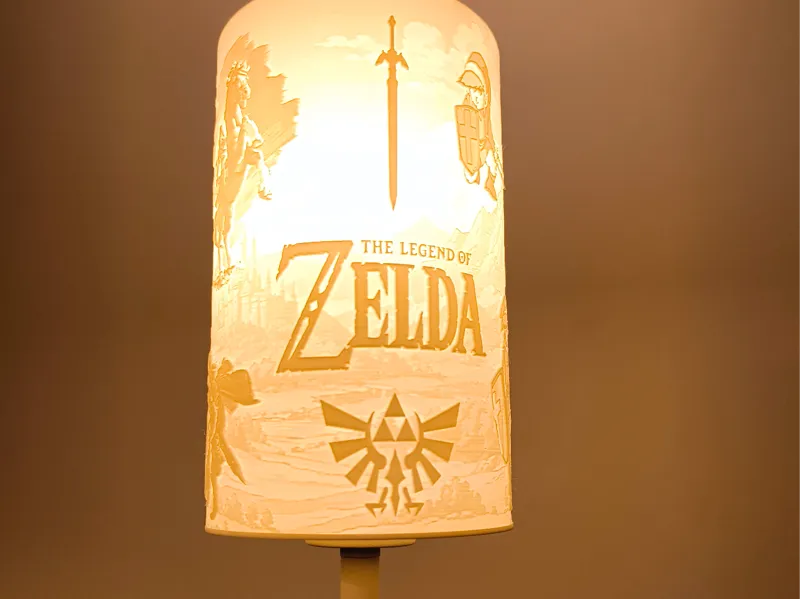 Abat-jour / lustre - Zelda - Link - e14 et e27 