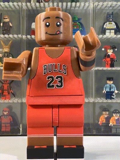 Big Brick Michael Jordan Bulls Uniform