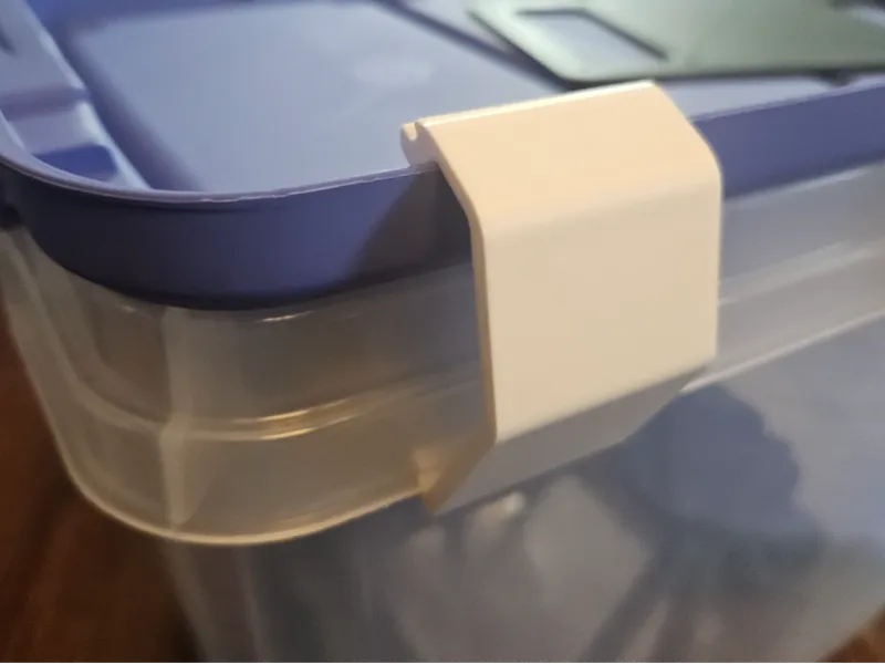 Lid Clamp for Inverted Lid - 5kg Dry Box DIY Build