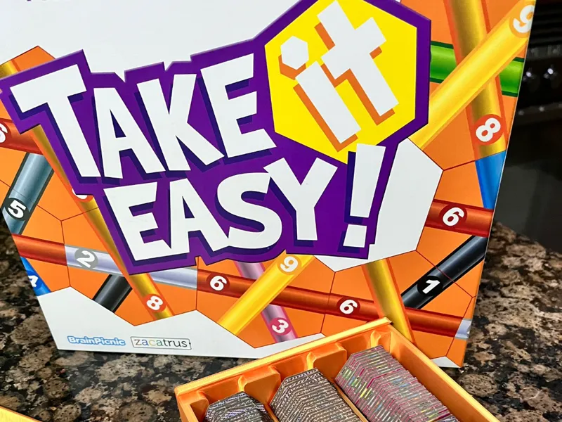 Caja para juego TAKE IT EASY!
