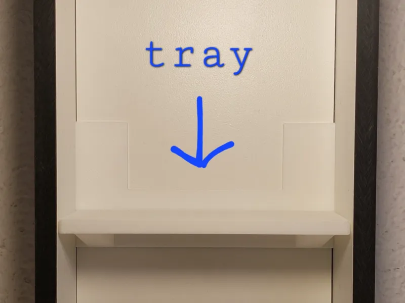 Universal small shelf, 10*3cm, scalable