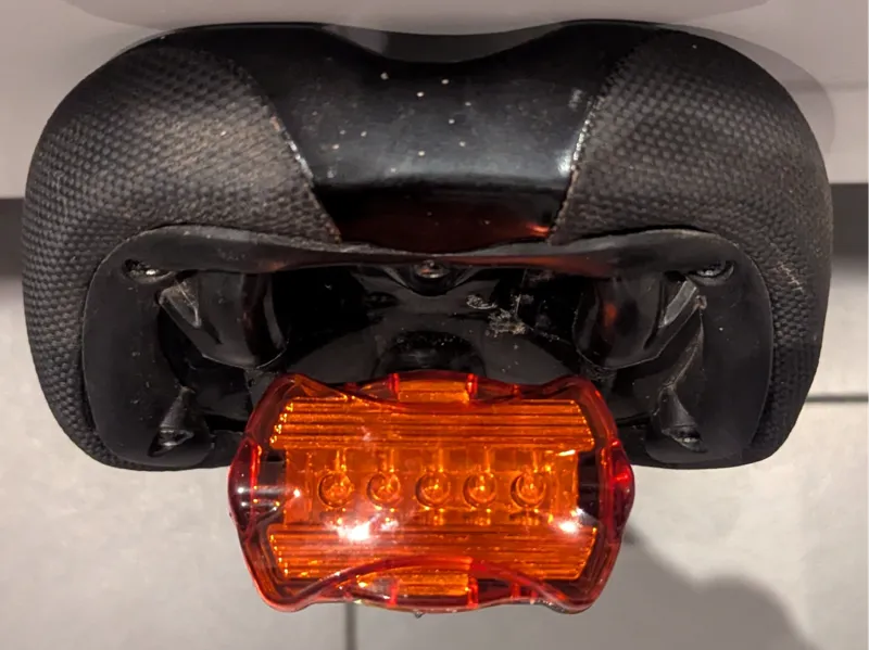 Rear Light Holder for Cycle Saddle Seat Stays