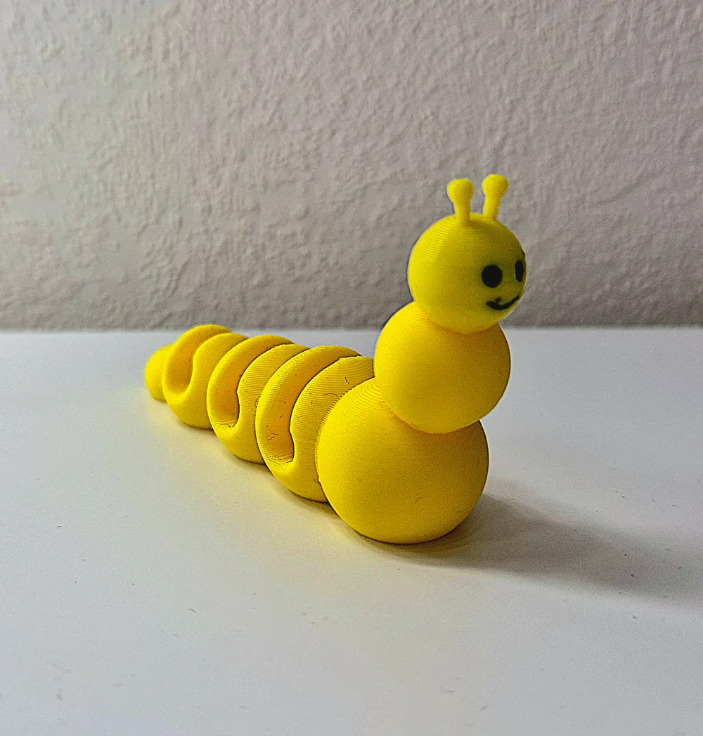 Cable holder WORM - Free 3D Print Model - MakerWorld