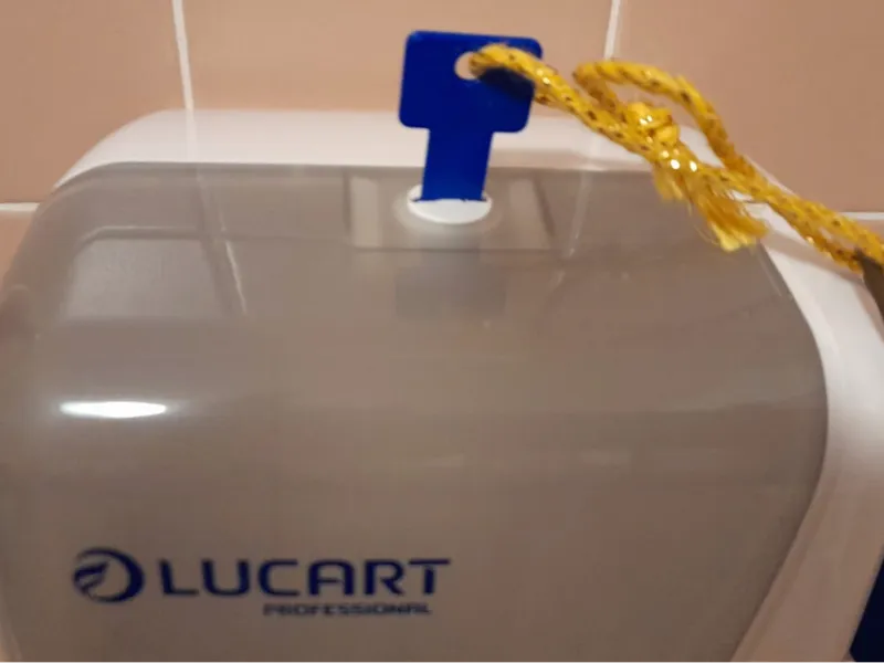 Chiave dispenser carta WC (Lucart)