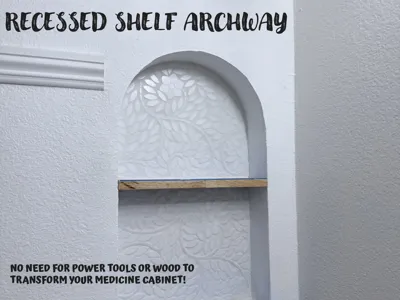 Recessed Shelf Archway