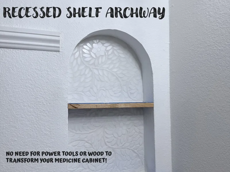 Recessed Shelf Archway