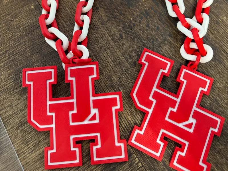Houston Cougars Oversized Necklace